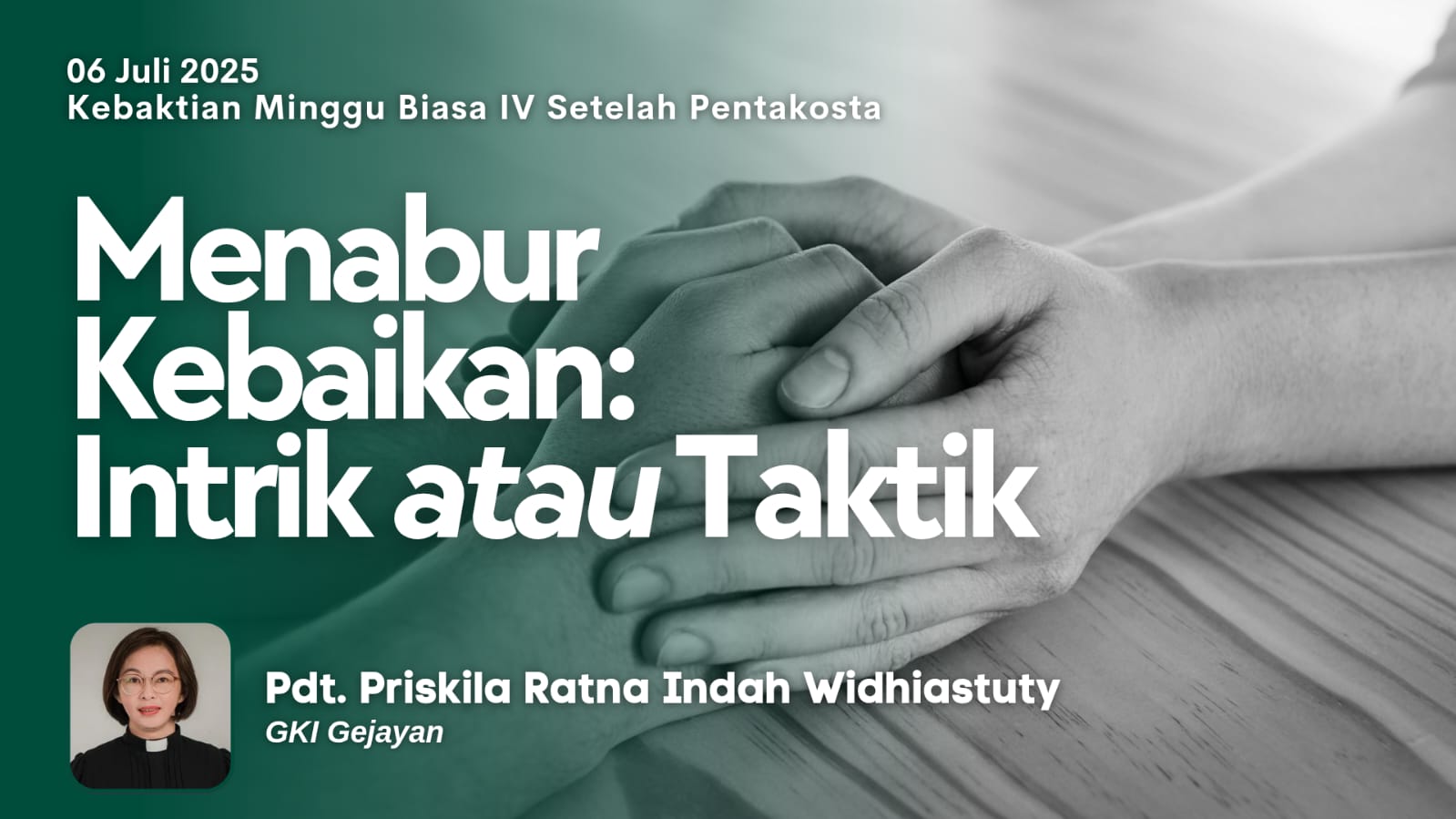 berdamai dengan ketakutan
